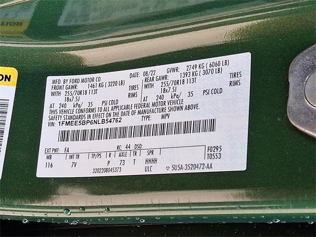 2022 Ford Bronco Outer Banks