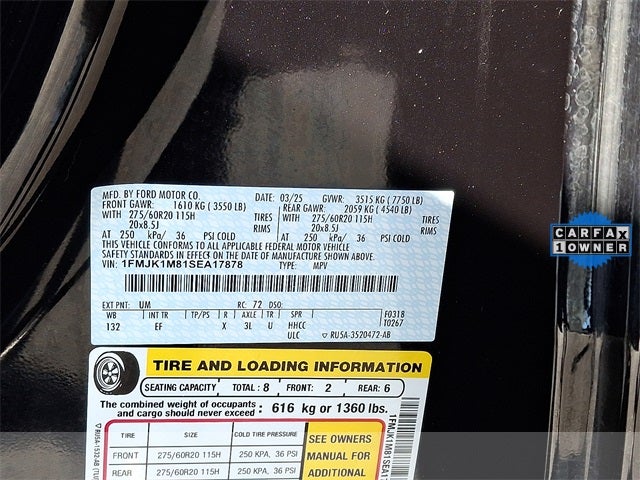 2025 Ford Expedition Max Platinum