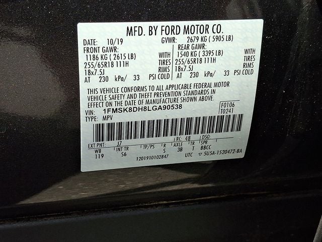 2020 Ford Explorer XLT