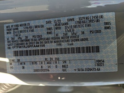 2023 Ford F-150 Raptor