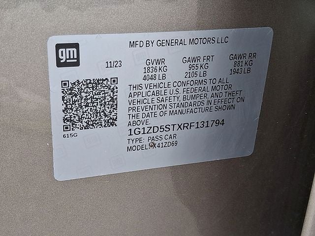 2024 Chevrolet Malibu LT 1LT