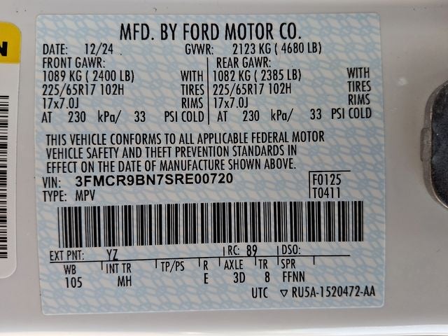 2025 Ford Bronco Sport Big Bend