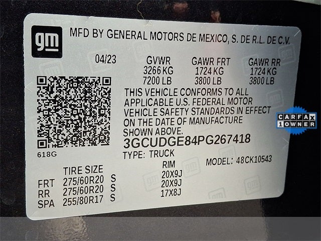 2023 Chevrolet Silverado 1500 LTZ