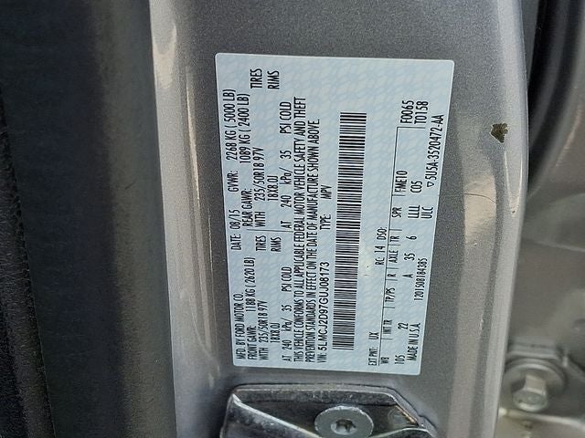 2016 Lincoln MKC Select