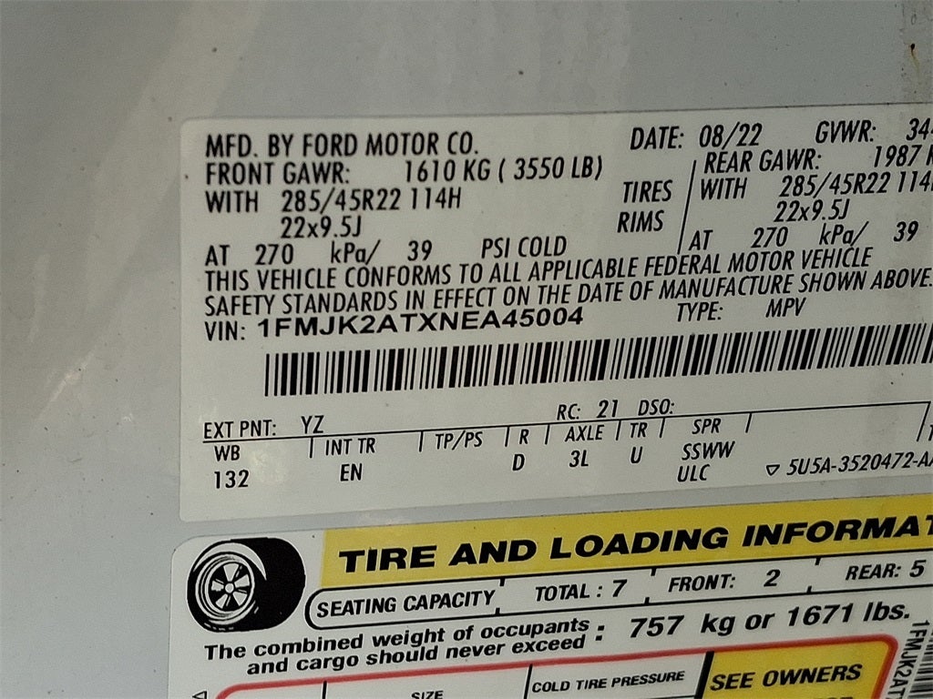 2022 Ford Expedition Max Limited