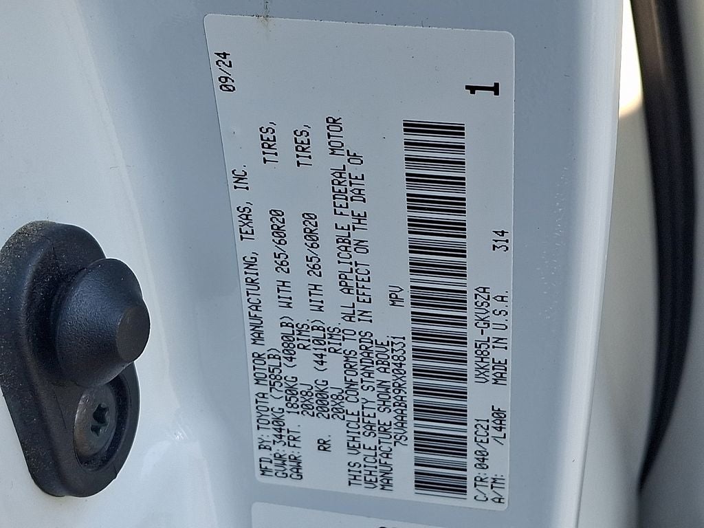 2024 Toyota Sequoia SR5