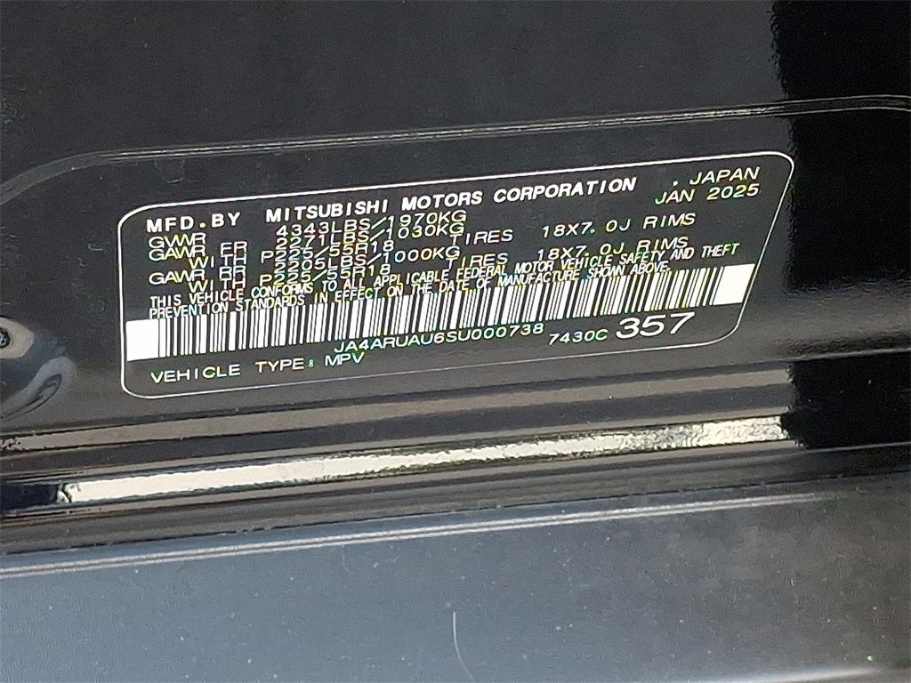 2025 Mitsubishi Outlander Sport 2.0 ES AWC