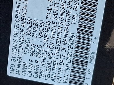 2026 Honda Civic Sport