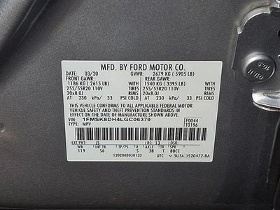 2020 Ford Explorer XLT