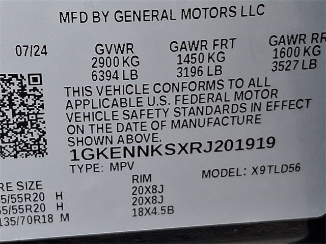 2024 GMC Acadia Elevation