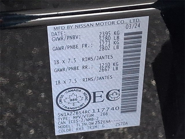 2024 Nissan Murano SV