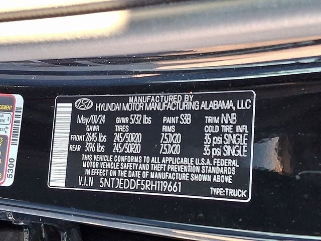 2024 Hyundai Santa Cruz Limited