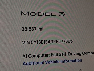 2023 Tesla Model 3 Base