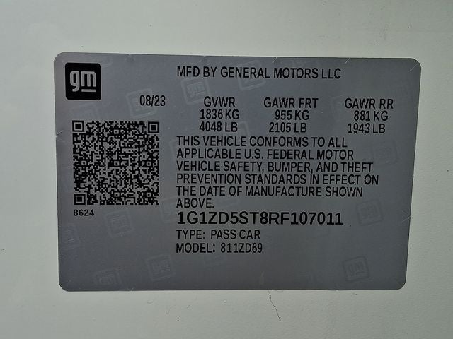 2024 Chevrolet Malibu LT 1LT