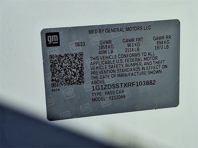 2024 Chevrolet Malibu LT 1LT