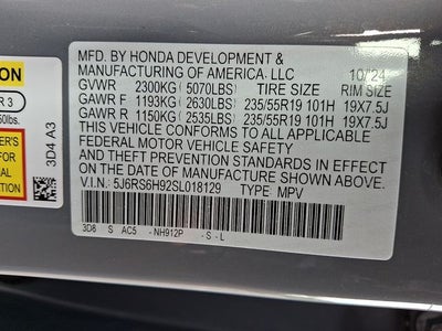 2025 Honda CR-V Hybrid Sport Touring