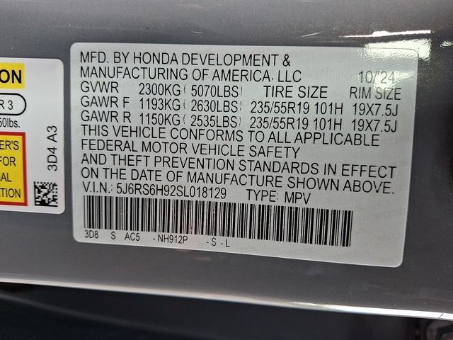 2025 Honda CR-V Hybrid Sport Touring
