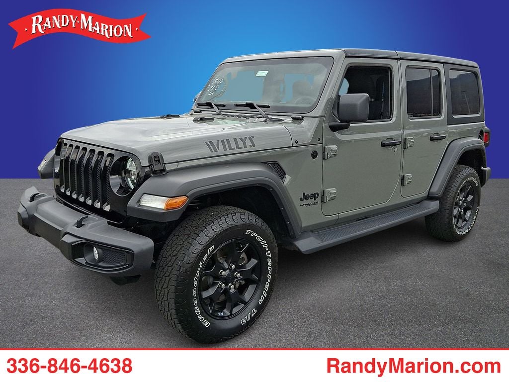 2022 Jeep Wrangler Unlimited Willys