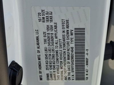 2021 Honda Pilot EX-L