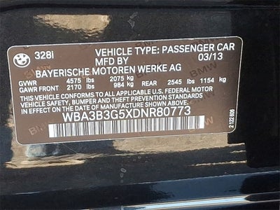 2013 BMW 3 Series 328i xDrive