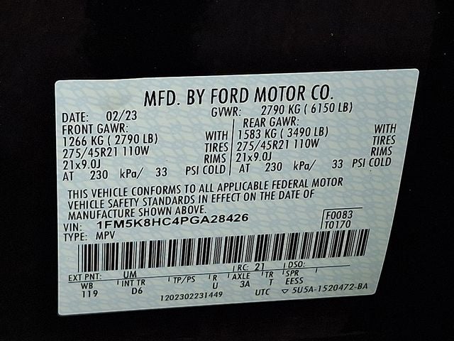 2023 Ford Explorer Platinum