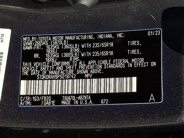 2023 Toyota Highlander LE