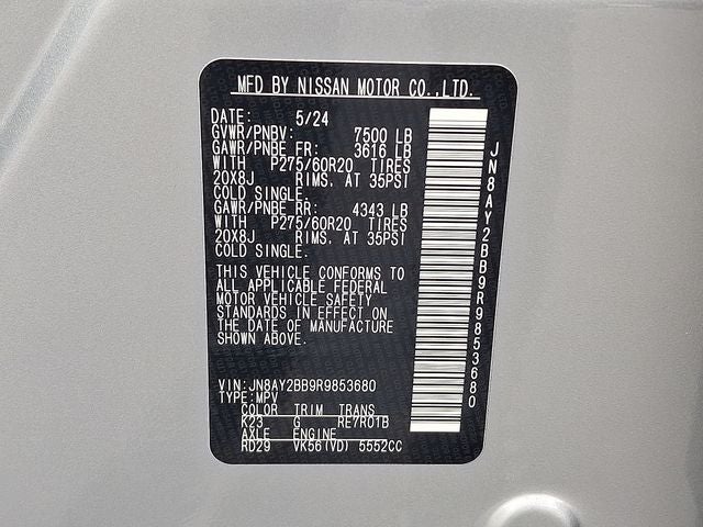 2024 Nissan Armada SL