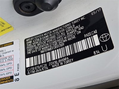 2018 Toyota C-HR XLE