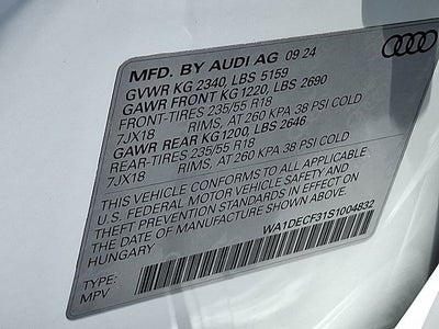 2025 Audi Q3 Premium S Line quattro