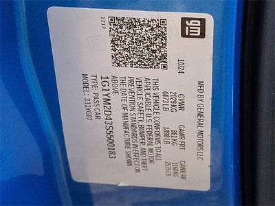 2025 Chevrolet Corvette E-Ray 3LZ