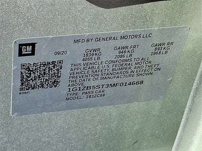 2021 Chevrolet Malibu LS 1LS