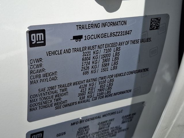 2025 Chevrolet Silverado 1500 LTZ