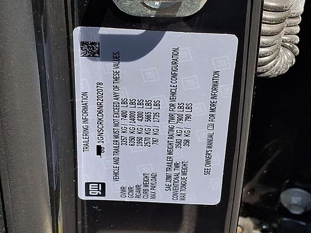 2022 Chevrolet Tahoe RST