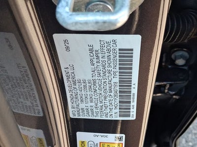 2025 Honda Accord LX