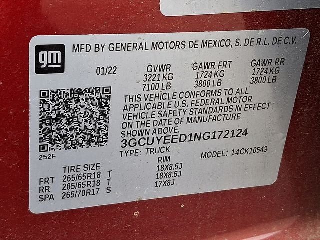 2022 Chevrolet Silverado 1500 LTD RST