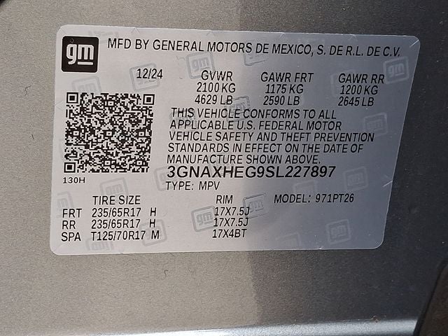 2025 Chevrolet Equinox LT LEATHER