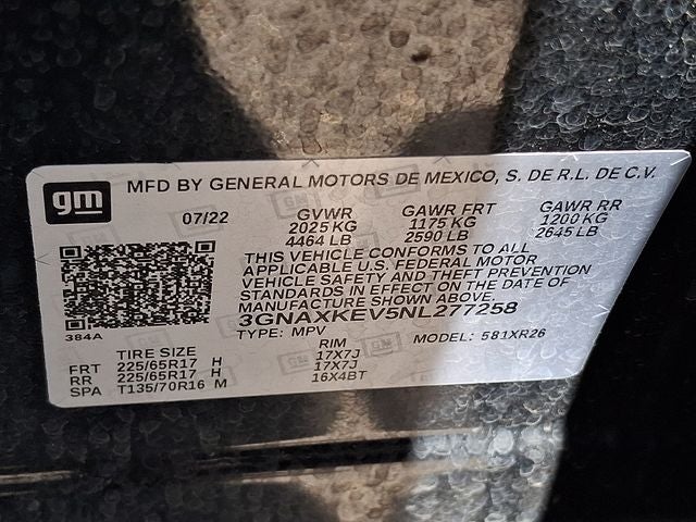 2022 Chevrolet Equinox LT