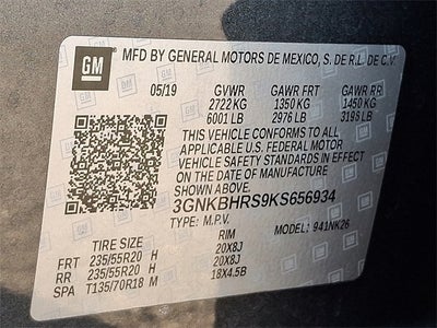 2019 Chevrolet Blazer Base 3LT