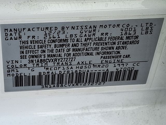 2024 Nissan Sentra SV