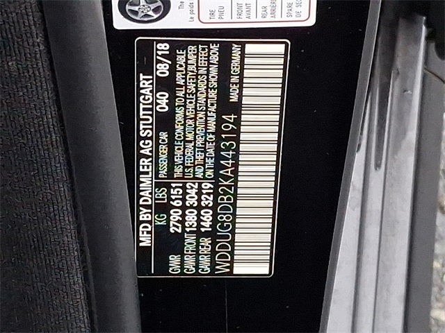 2019 Mercedes-Benz S-Class S 560