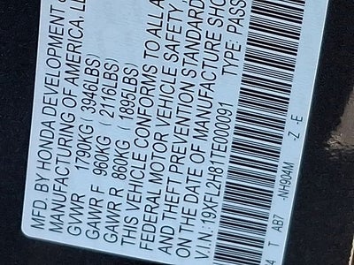 2026 Honda Civic Sport