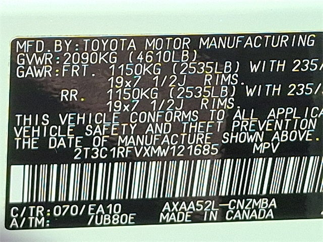 2021 Toyota RAV4 XLE Premium