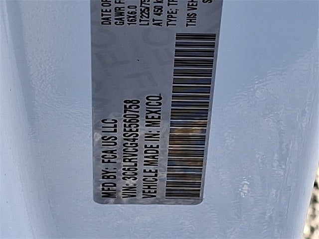 2025 RAM ProMaster 2500 High Roof 136 WB