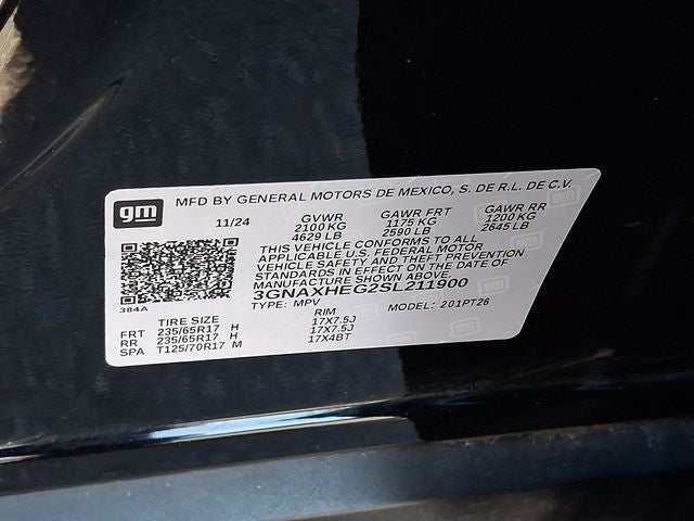 2025 Chevrolet Equinox FWD LT