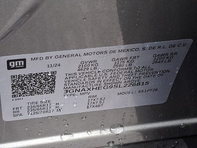 2025 Chevrolet Equinox FWD LT