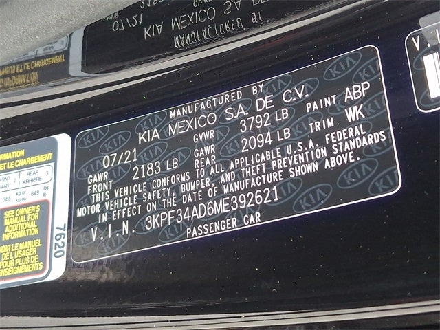 2021 Kia Forte GT-Line