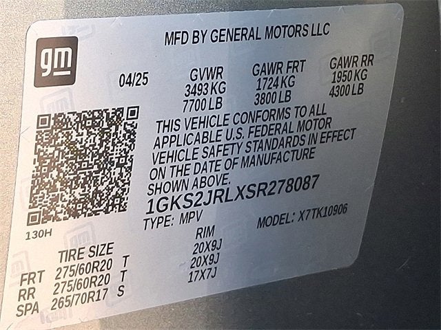 2025 GMC Yukon XL Denali