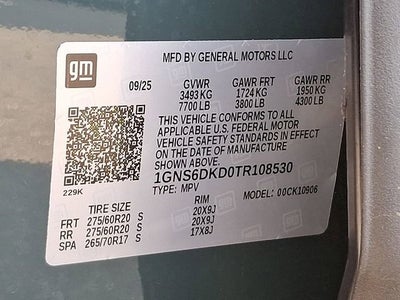 2026 Chevrolet Suburban Z71