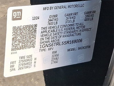 2025 Chevrolet Tahoe High Country