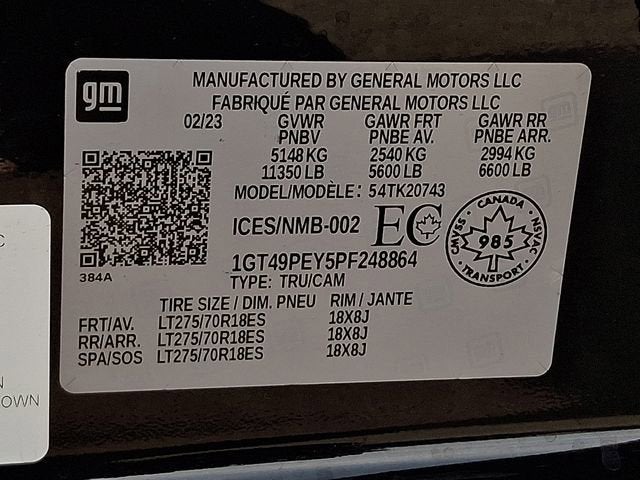 2023 GMC Sierra 2500 HD AT4